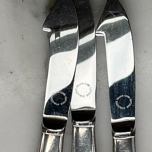 Georg Jensen Frank Cobb Sterling Silver Knives marked